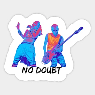 no doubt Sticker